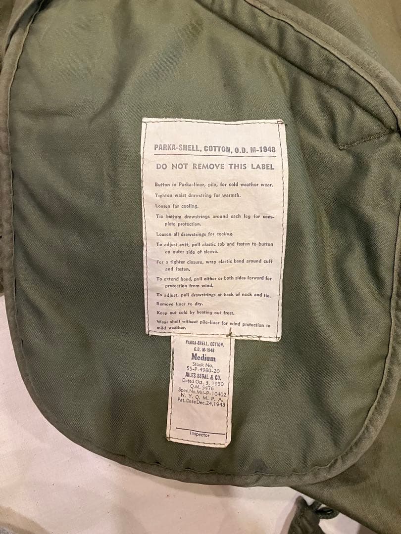 【最終】スペシャル M48 モッズコート anytee 未洗い