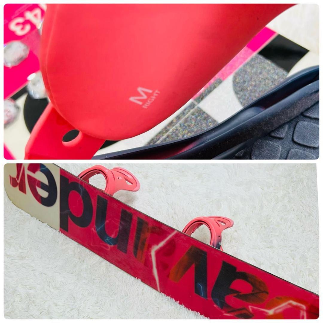 3点セット スノーボード SAVANDER ビンディング BURTON 143