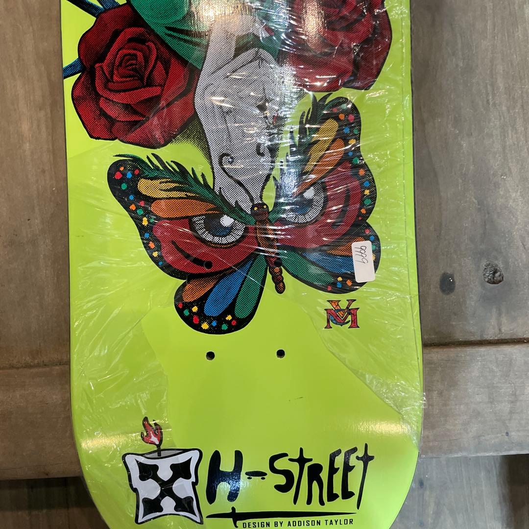 H-STREET スケートボードデッキ グリーン