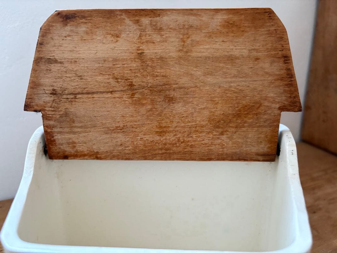 フランス　ローズ　バドンヴィレー　Badonviller 陶器　セル缶