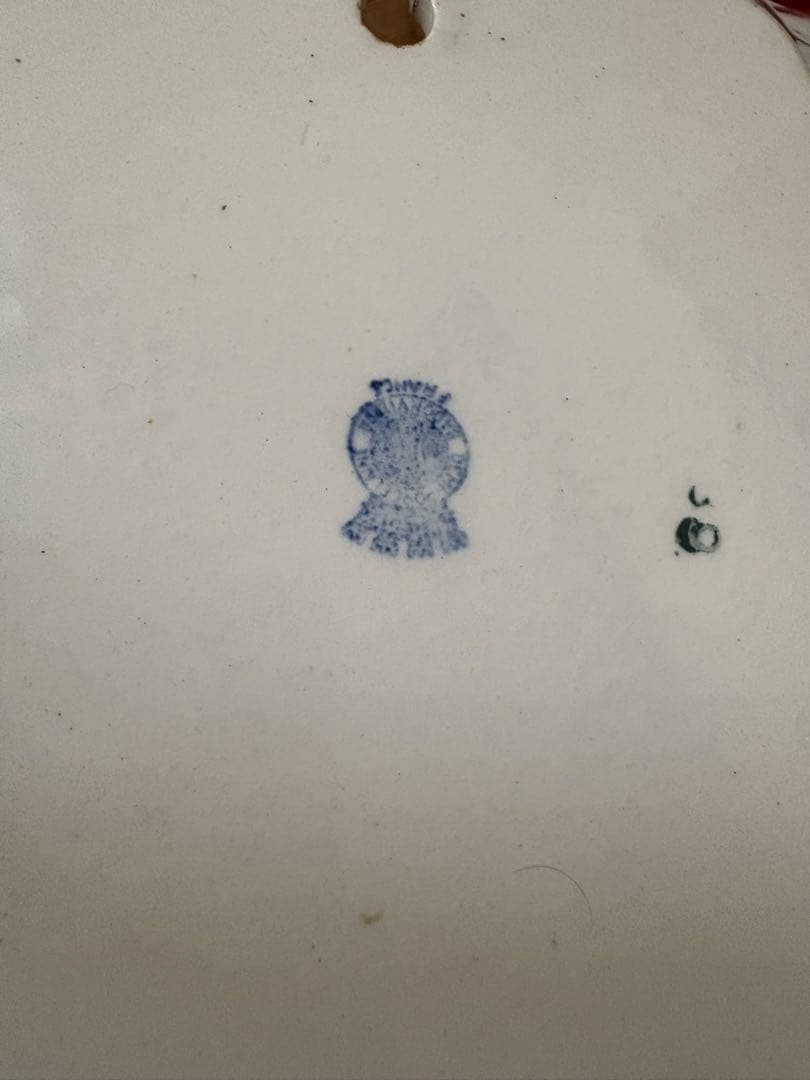 フランス　ローズ　バドンヴィレー　Badonviller 陶器　セル缶