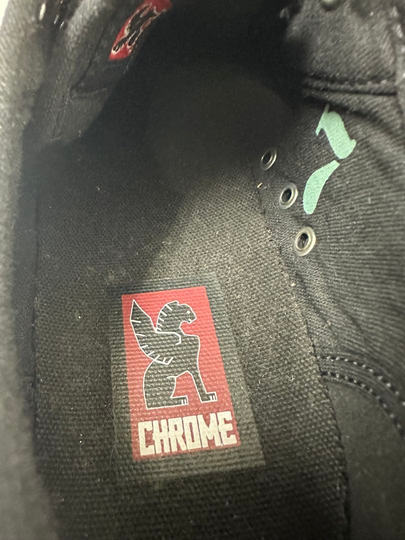 CHROME ブラック 自転車　ビンディングスニーカー　size 7