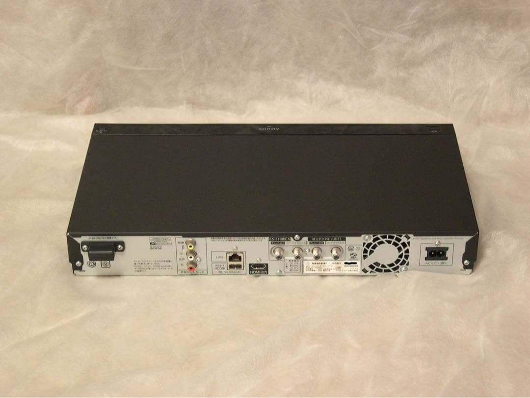 SHARP AQUOS BD-W1800 ブルーレイディスクレコーダー