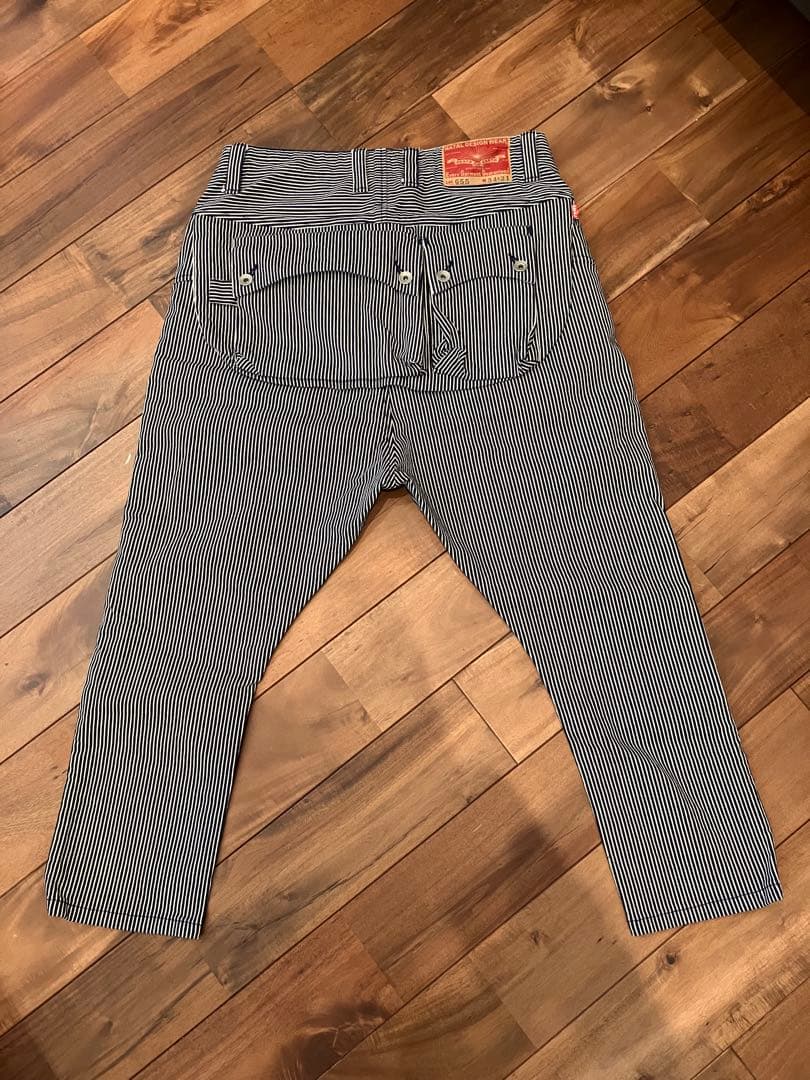 ネイタルデザイン LotG55 ヒッコリー フラップ サルエルパンツ - メルカリ