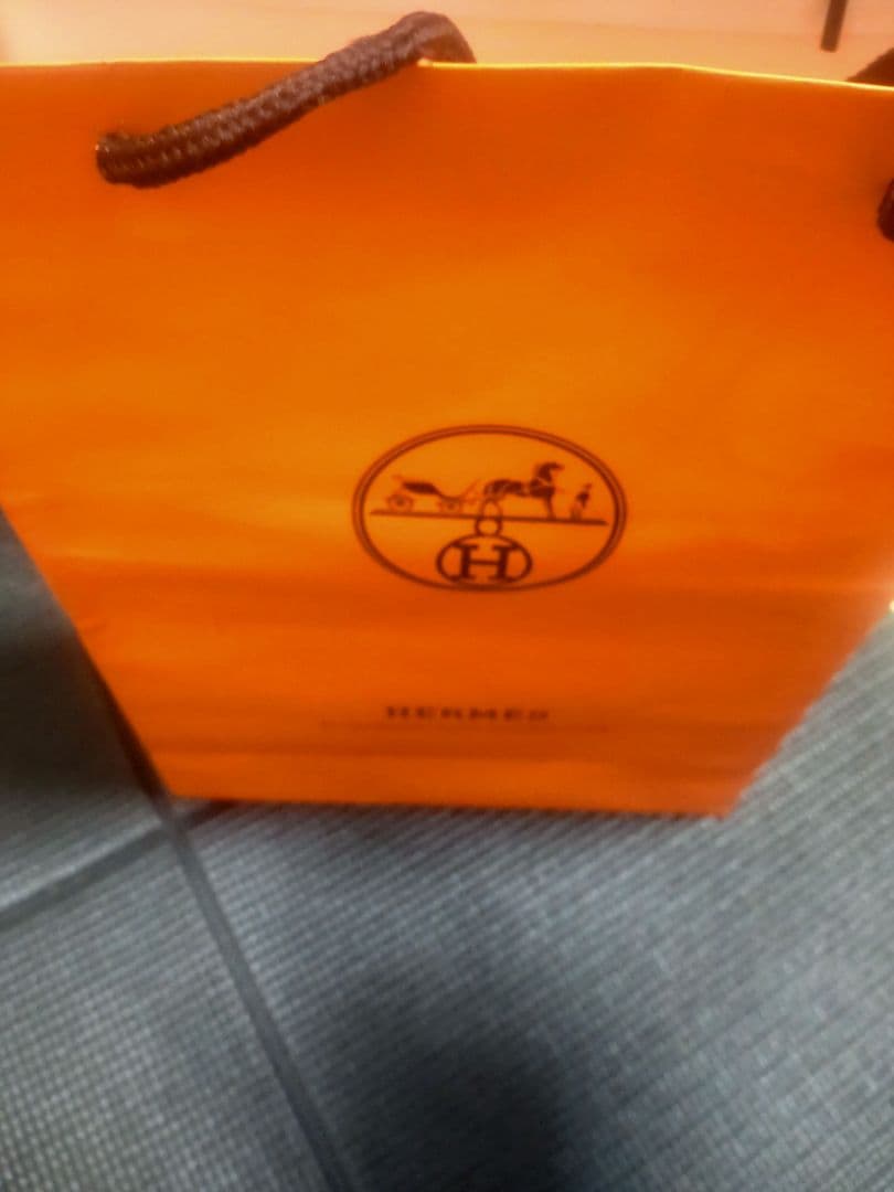 ぷ*ろ様 HERMÈS ブラウンレザーベルト H型バックル