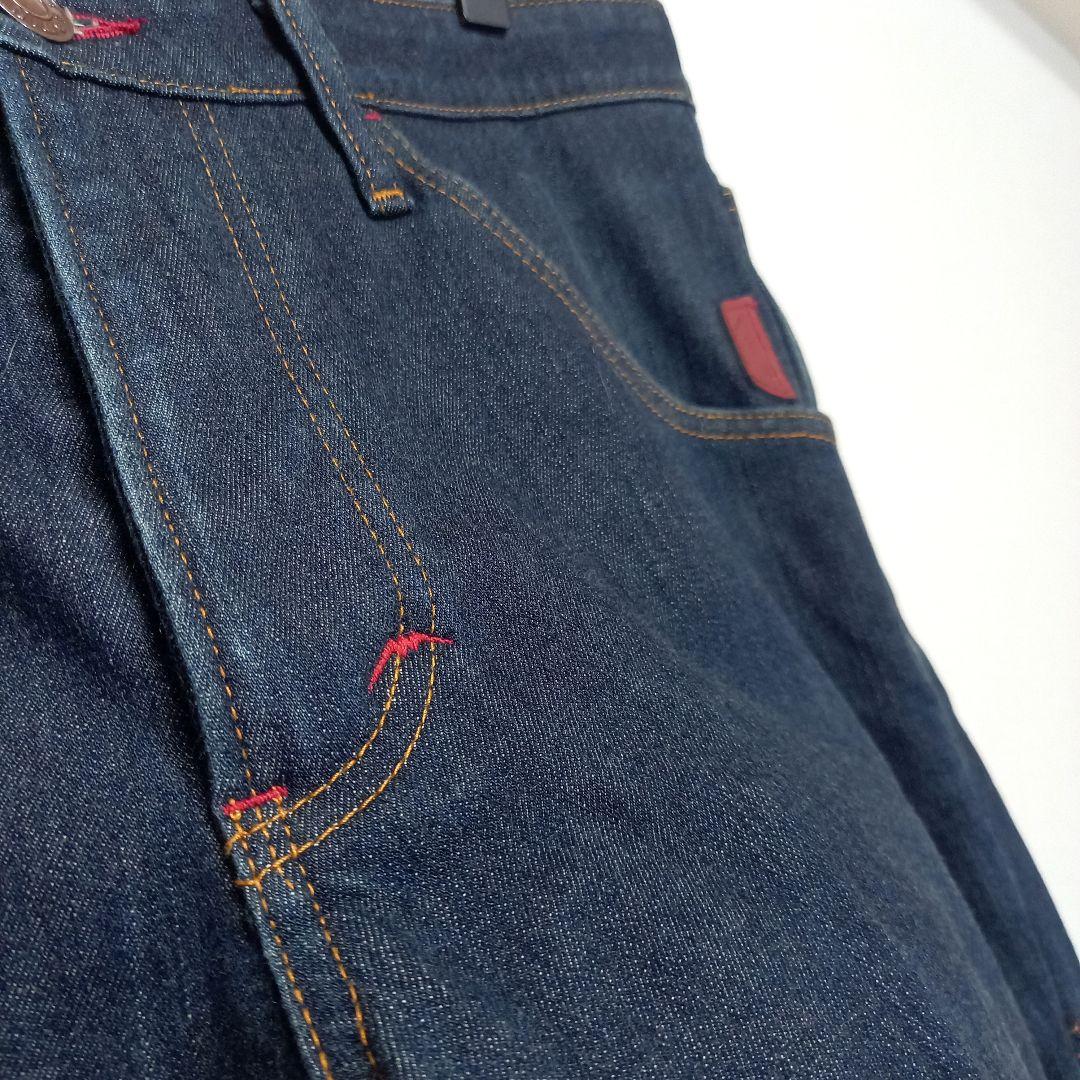 34！クシタニ エドウィン コーデュラデニム 防風 ライディングジーンズ デニム