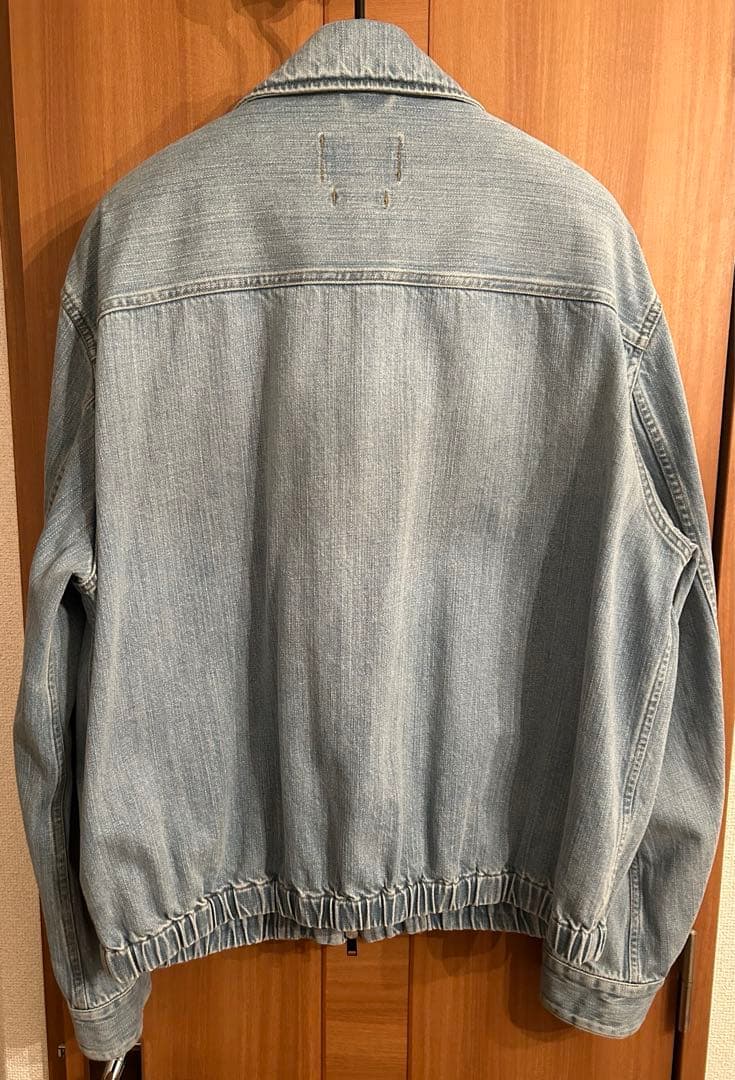 ジャケット・アウター YOKE DENIM FRONT ZIP BLOUSON INDIGO