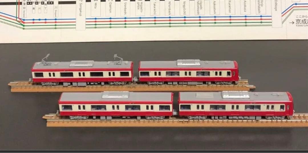 管理番号1589 京急650形 Nゲージ 塗装済キット 素人組立品4両 - メルカリ