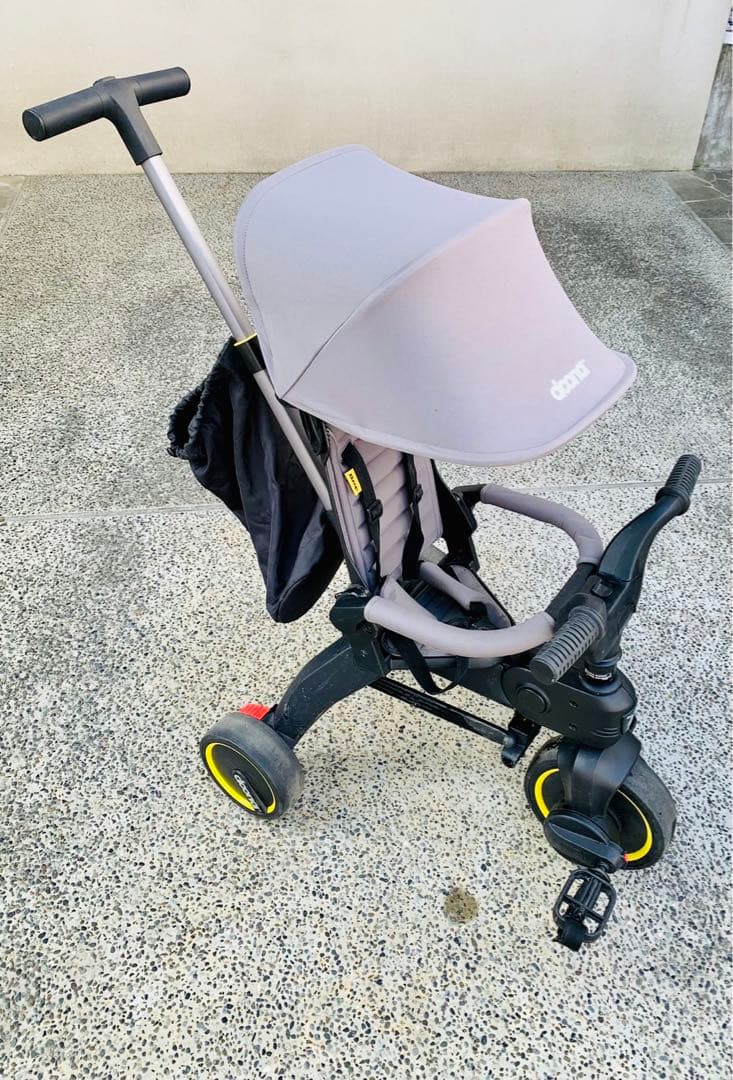 Doona Liki Trike S3フォレストグレイ折りたたみ三輪車✨
