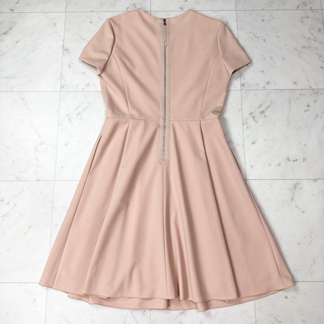フォクシーニューヨーク ローレルドレス バックファスナー ピンク系 サイズ42