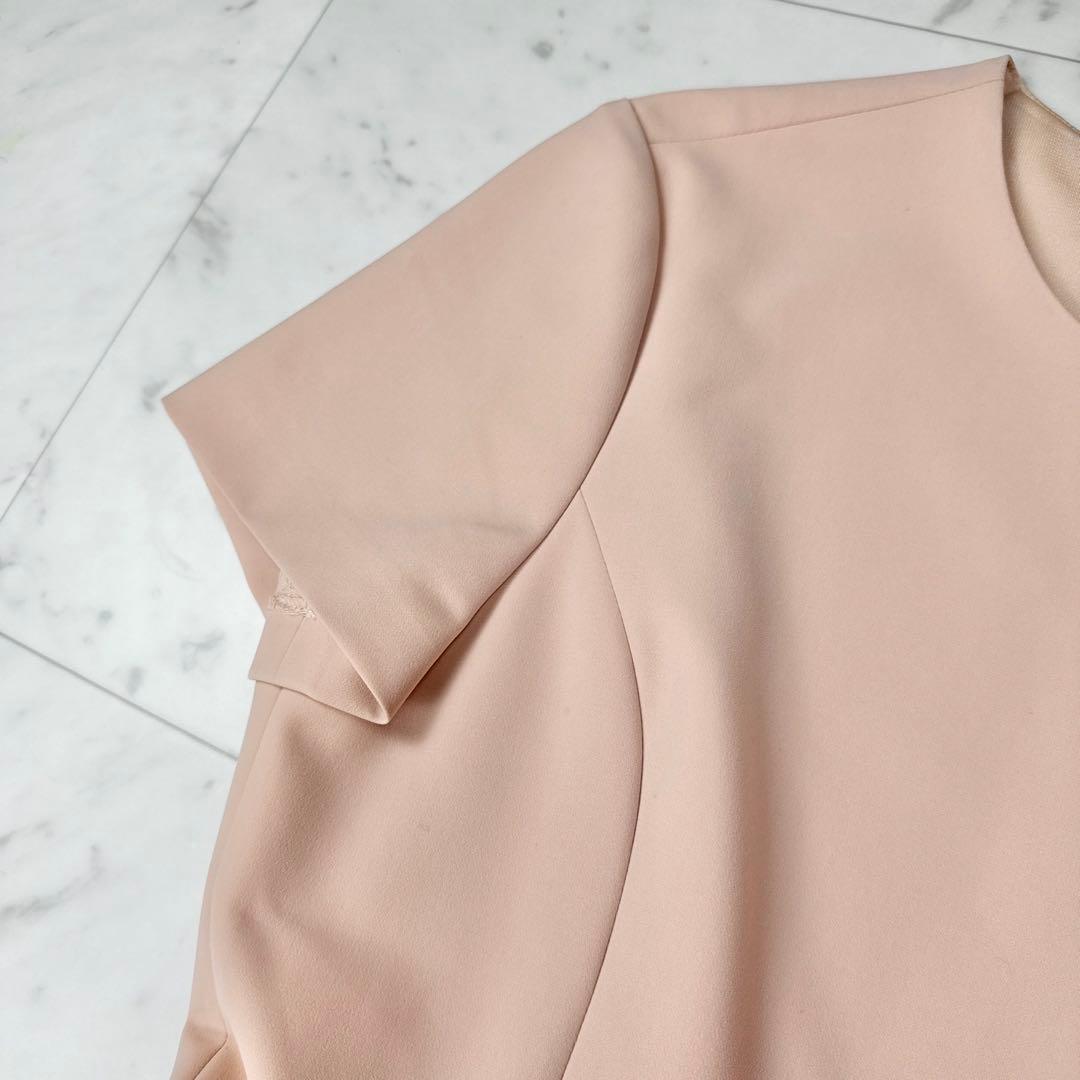 フォクシーニューヨーク ローレルドレス バックファスナー ピンク系 サイズ42