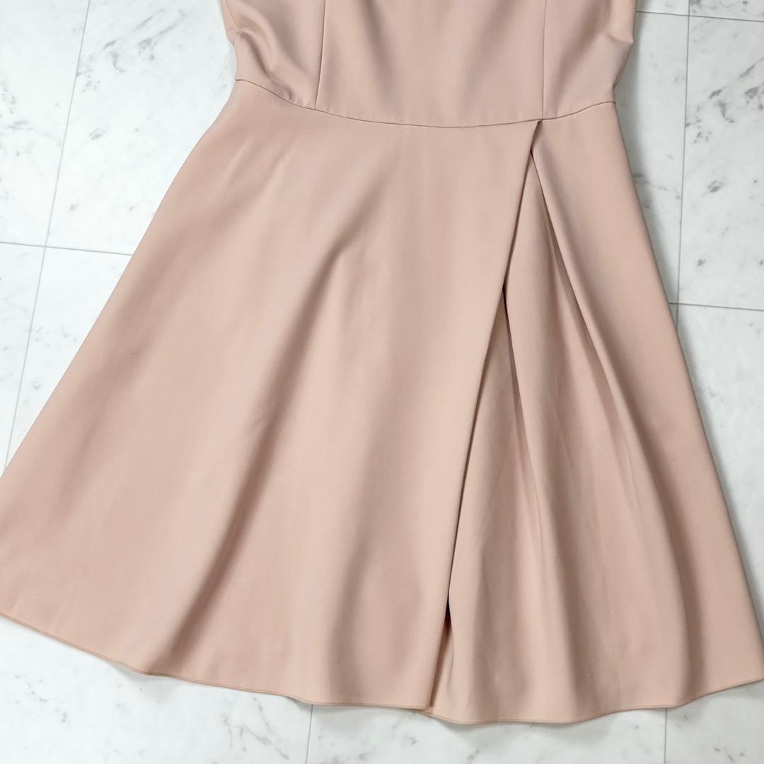 フォクシーニューヨーク ローレルドレス バックファスナー ピンク系 サイズ42