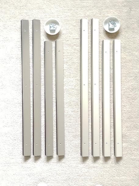 2組セット F20号キャンバス用仮額縁 ユニフレデラックス＜ステン＞シルバー