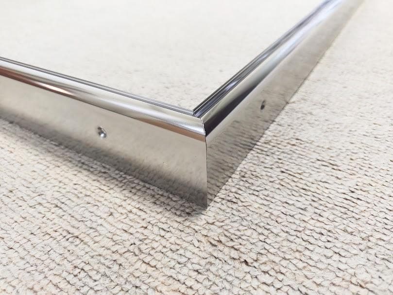 2組セット F20号キャンバス用仮額縁 ユニフレデラックス＜ステン＞シルバー