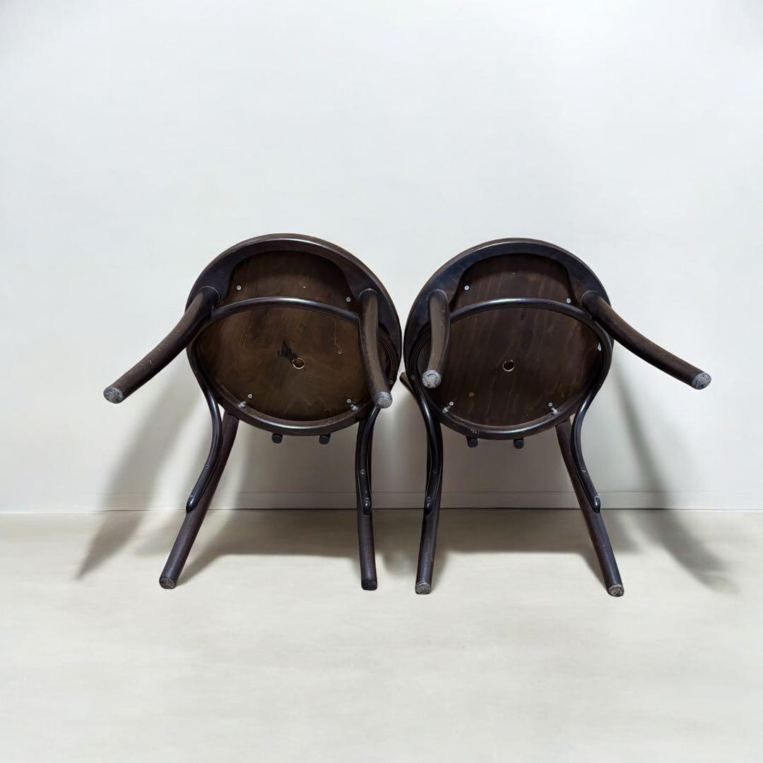 空間を彩る✨ベントウッドチェア 2脚セット 曲げ木 名作デザイン ダイニング