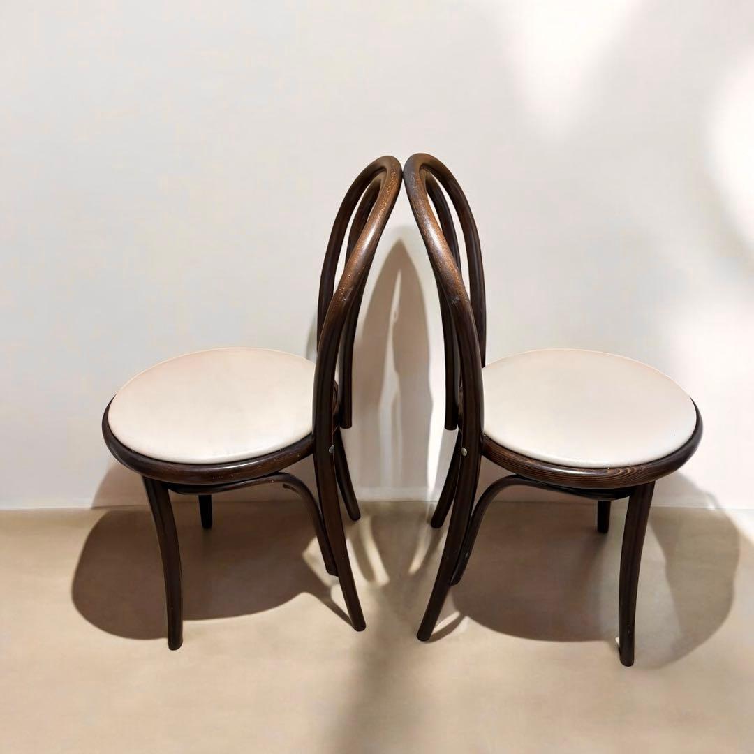 空間を彩る✨ベントウッドチェア 2脚セット 曲げ木 名作デザイン ダイニング