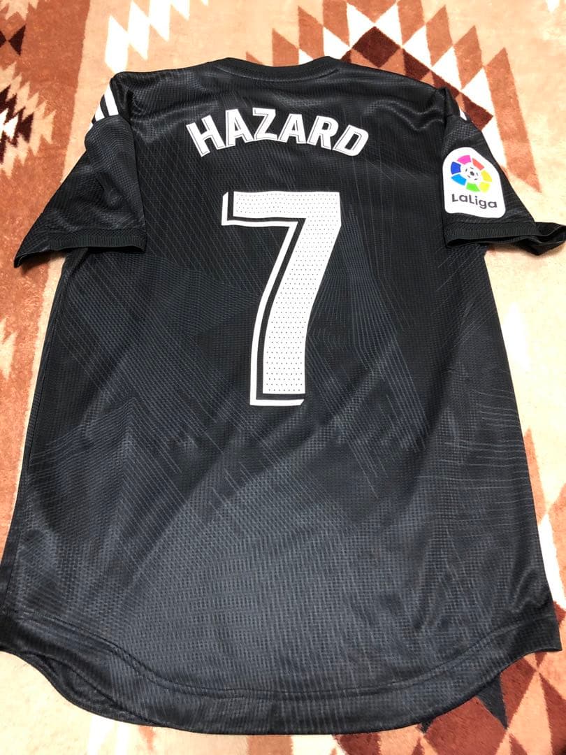 21 22 リーガ アウェイ レアル・マドリー エデン・アザール支給品