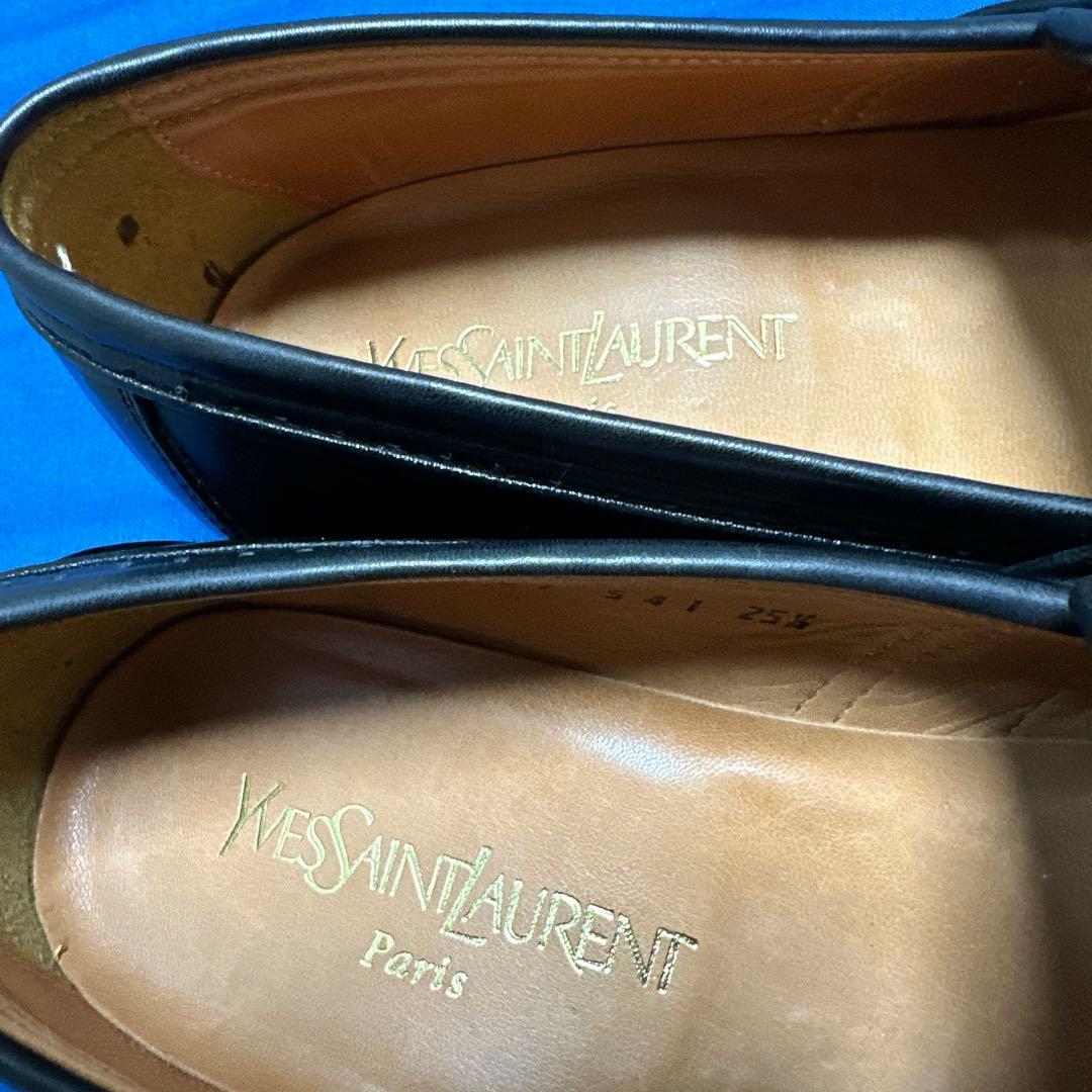 新品未使用 YSL イヴサンローラン メンズタッセルローファー - メルカリ