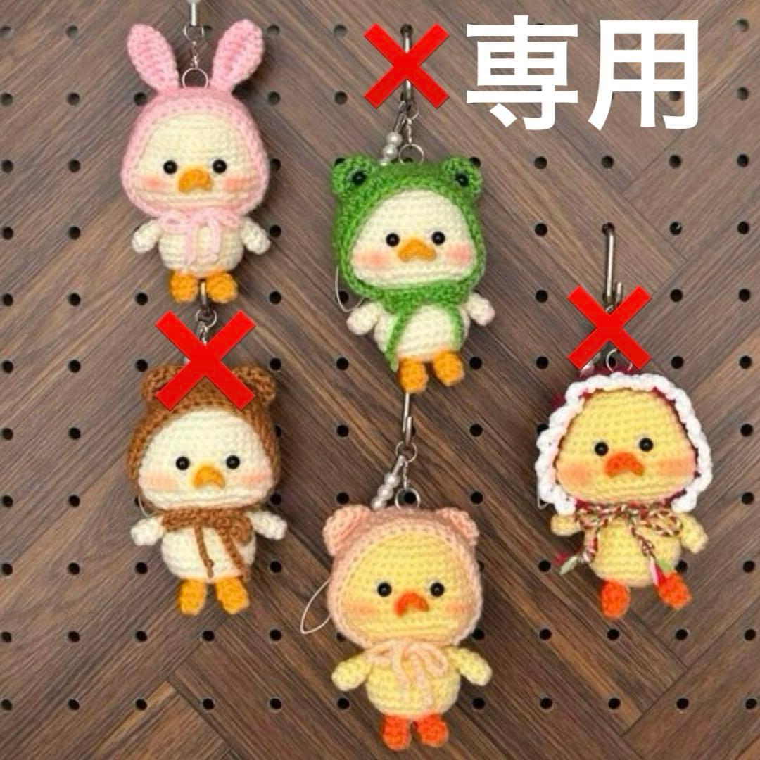 あみぐるみ アヒル ハンドメイド 【ゆっこ様専用】 - メルカリ