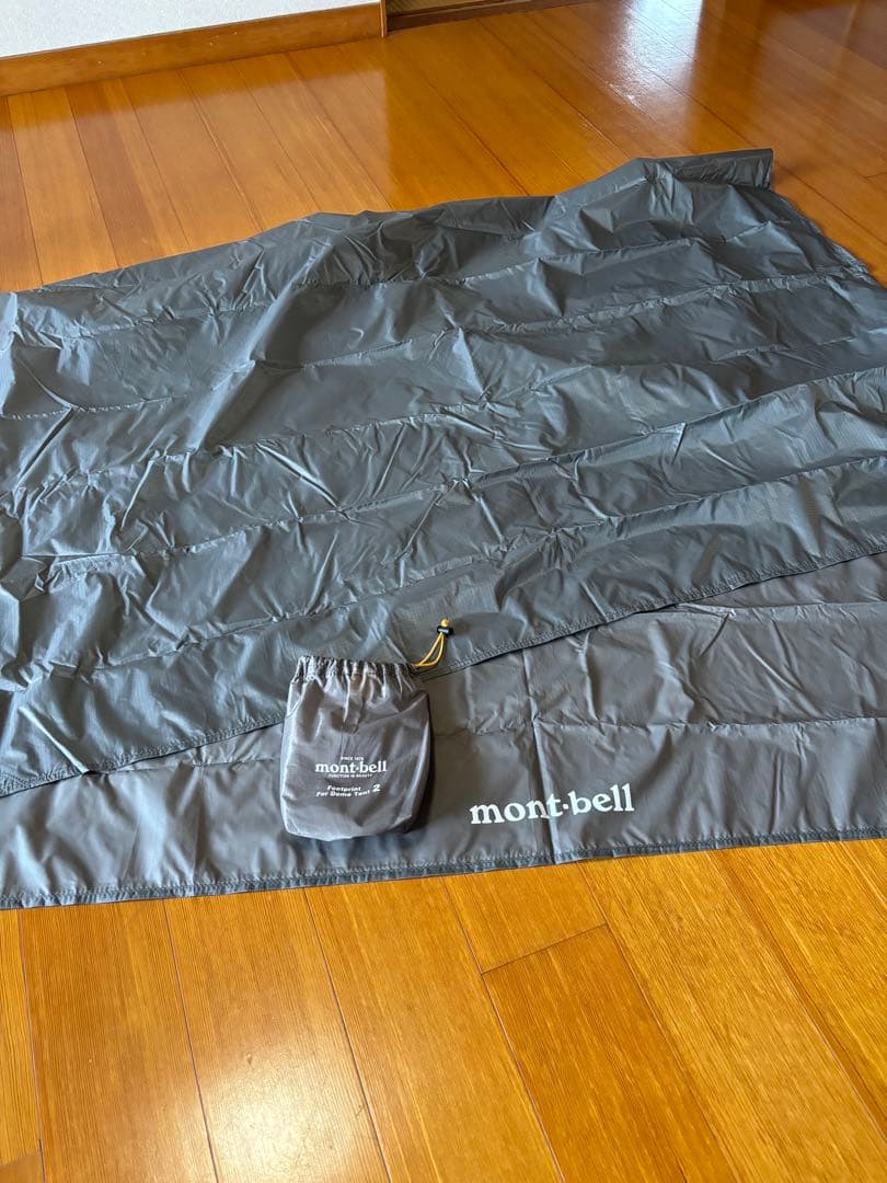 Montbell ステラリッジ 2 レインフライグリーン グランドシート付