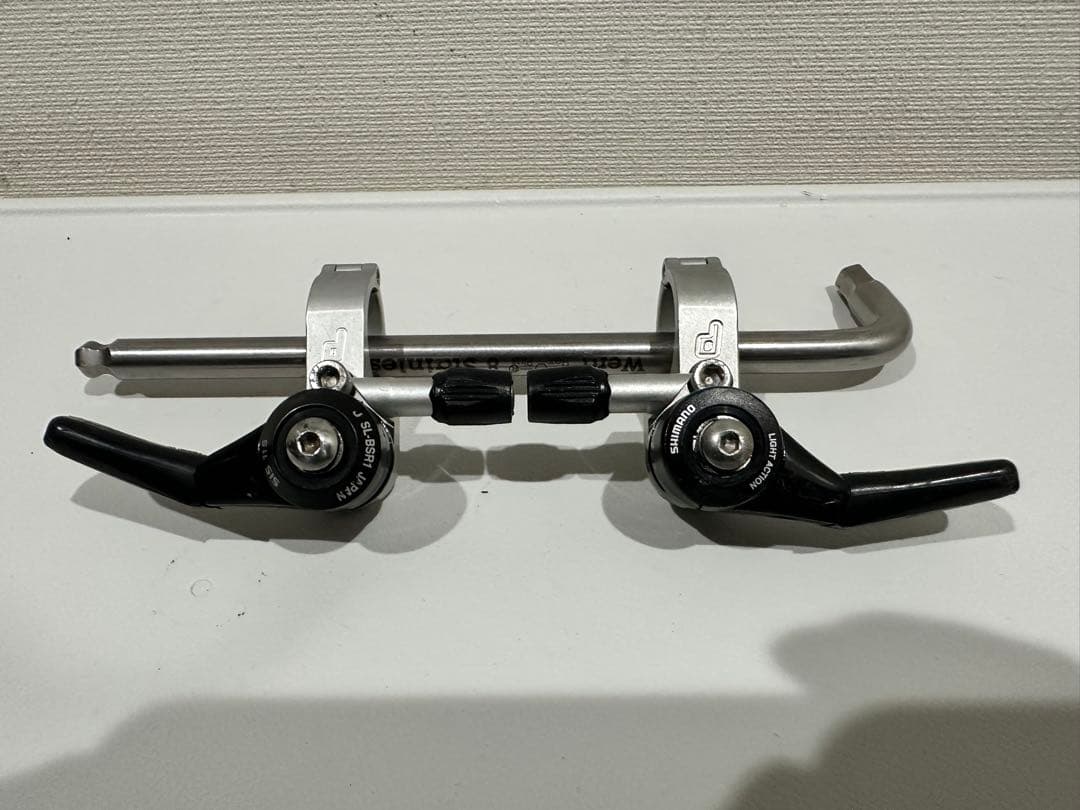 PAUL thumbies 左右セット silver Shimano 11S