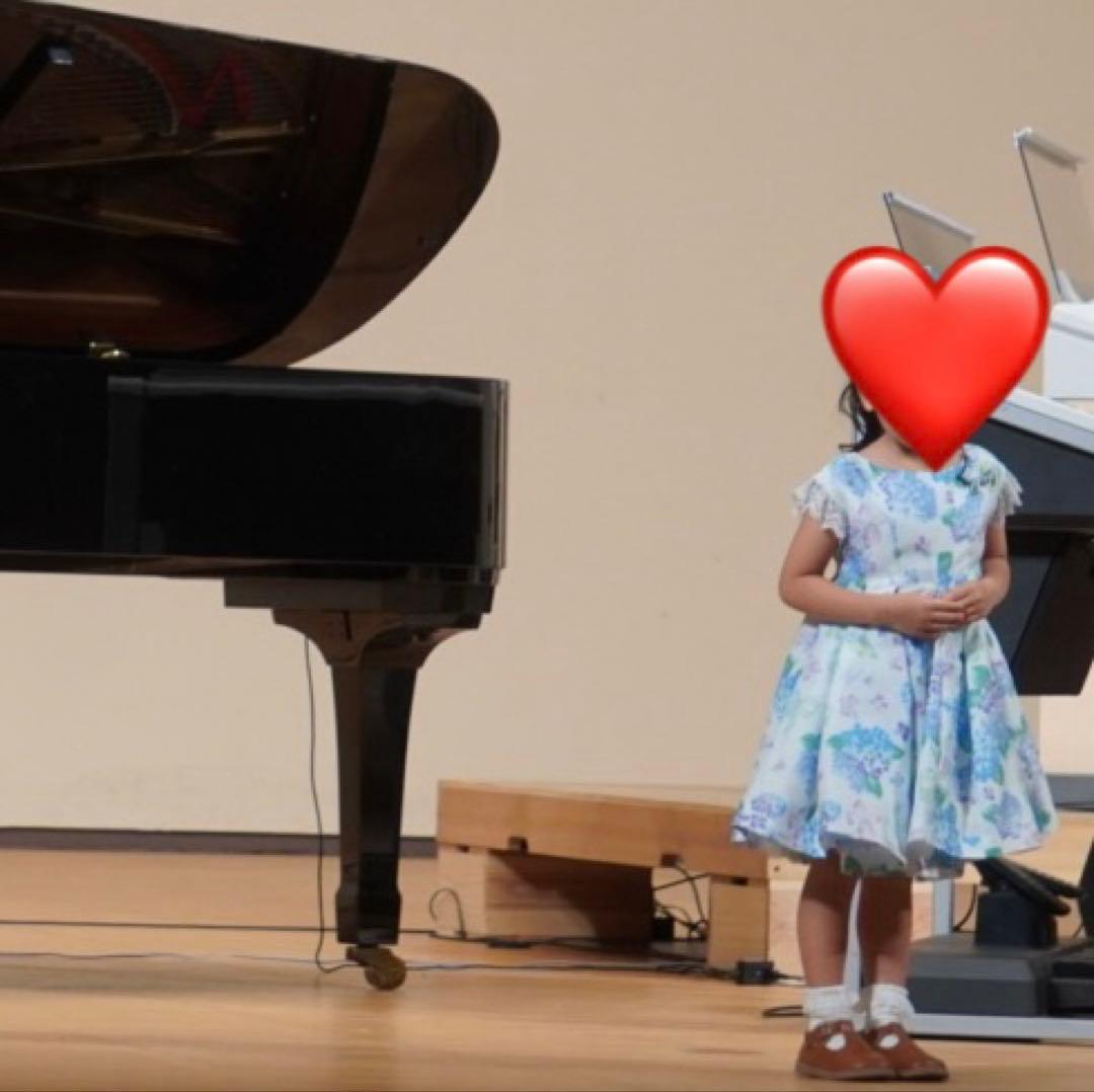 メゾピアノ♡着画あり♡紫陽花ドレス110