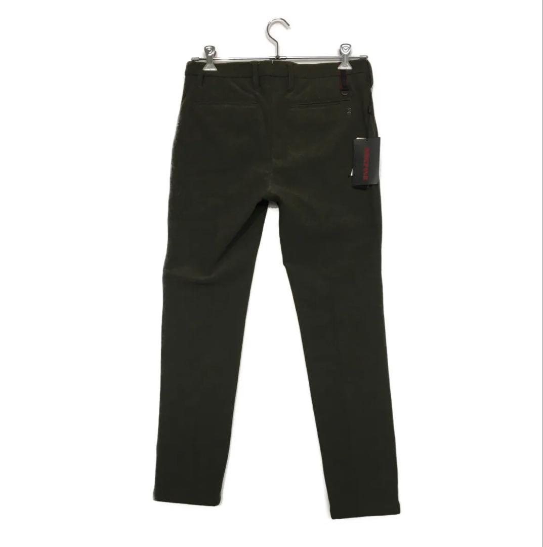 BRIEFING パンツ M カーキ オリーブ 裏起毛 コーデュロイ 防寒