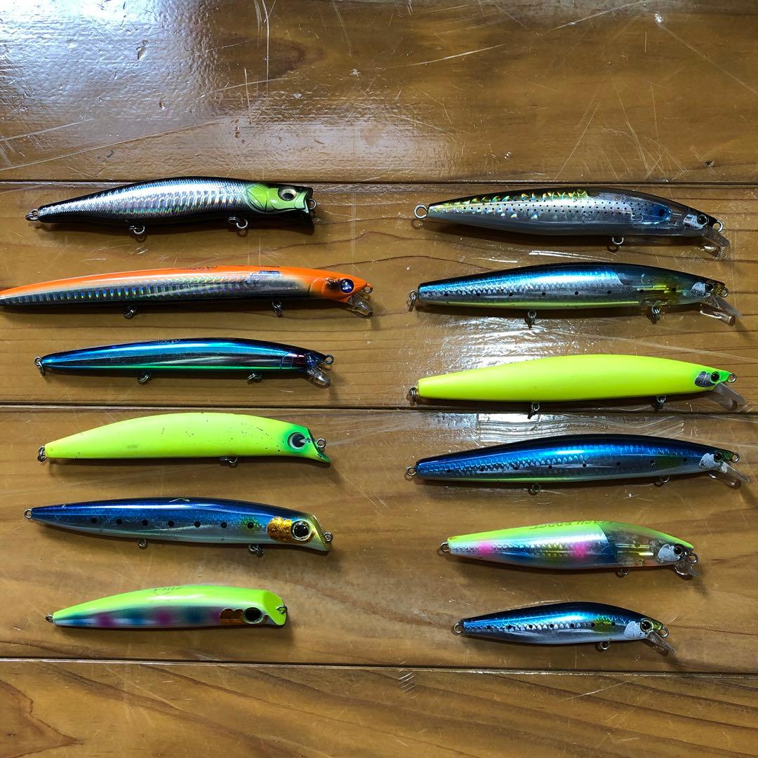 値下げ！シーバス ルアー 12個　カゲロウ　ブローウィン　サイレントアサシン