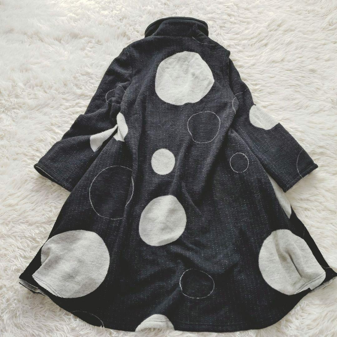 専用ページ【エイコ　コンドウ】デザインコート　ブラック　42　XL　大きめ