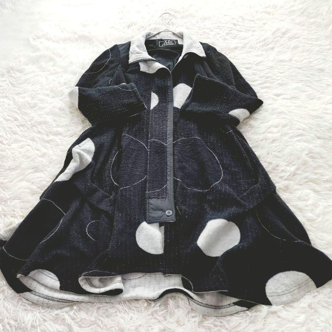 専用ページ【エイコ　コンドウ】デザインコート　ブラック　42　XL　大きめ