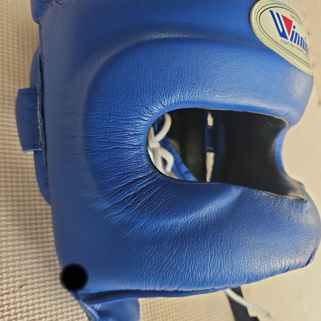 Winning ヘッドギア Lサイズ 青