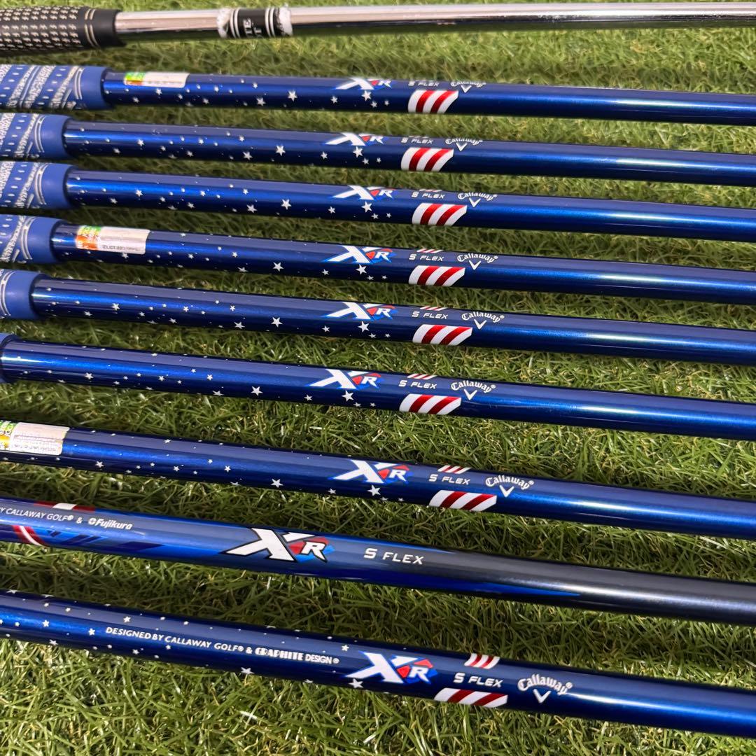 キャロウェイ　XR メンズゴルフ　10本セット　右利き　カーボン　S 初心者