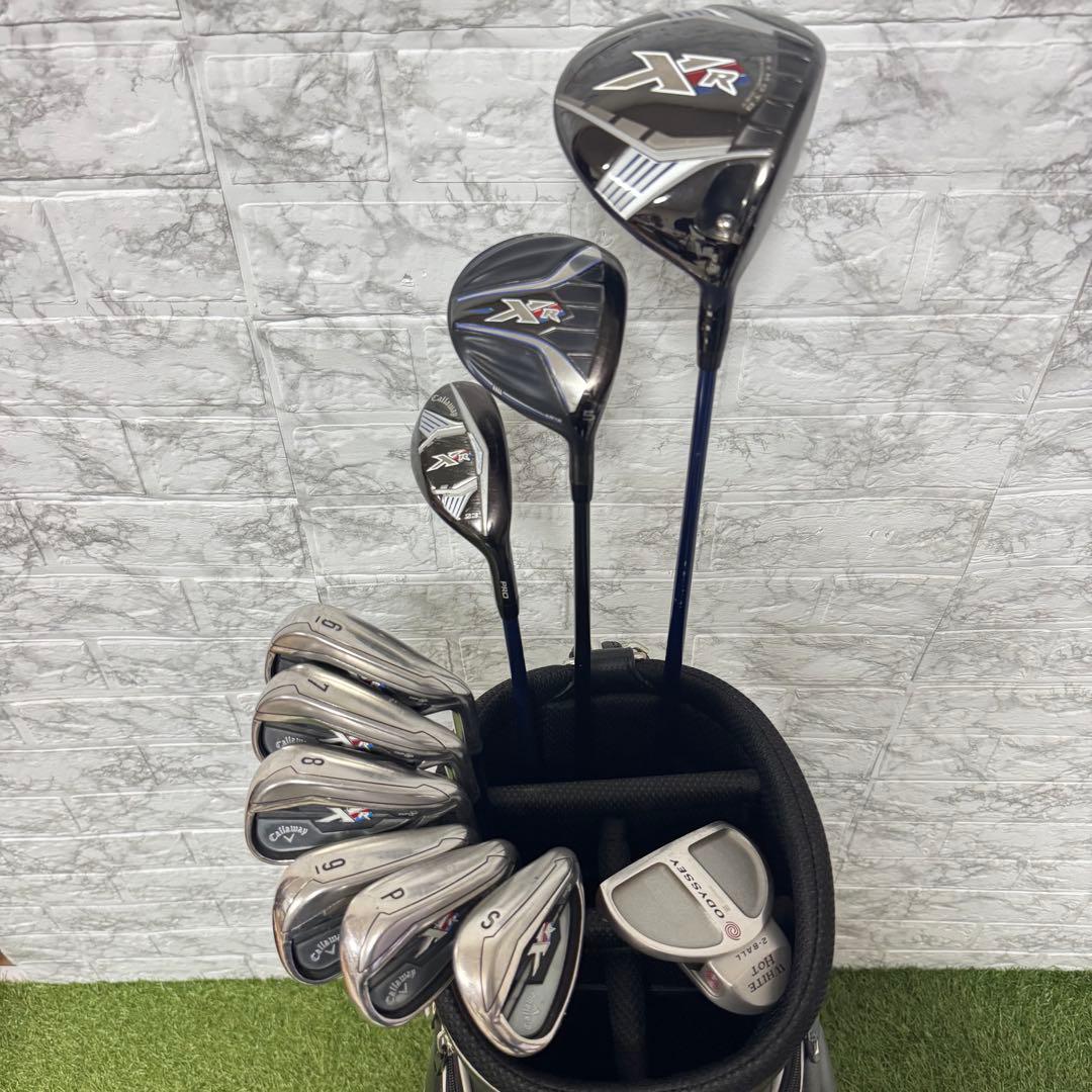 キャロウェイ　XR メンズゴルフ　10本セット　右利き　カーボン　S 初心者