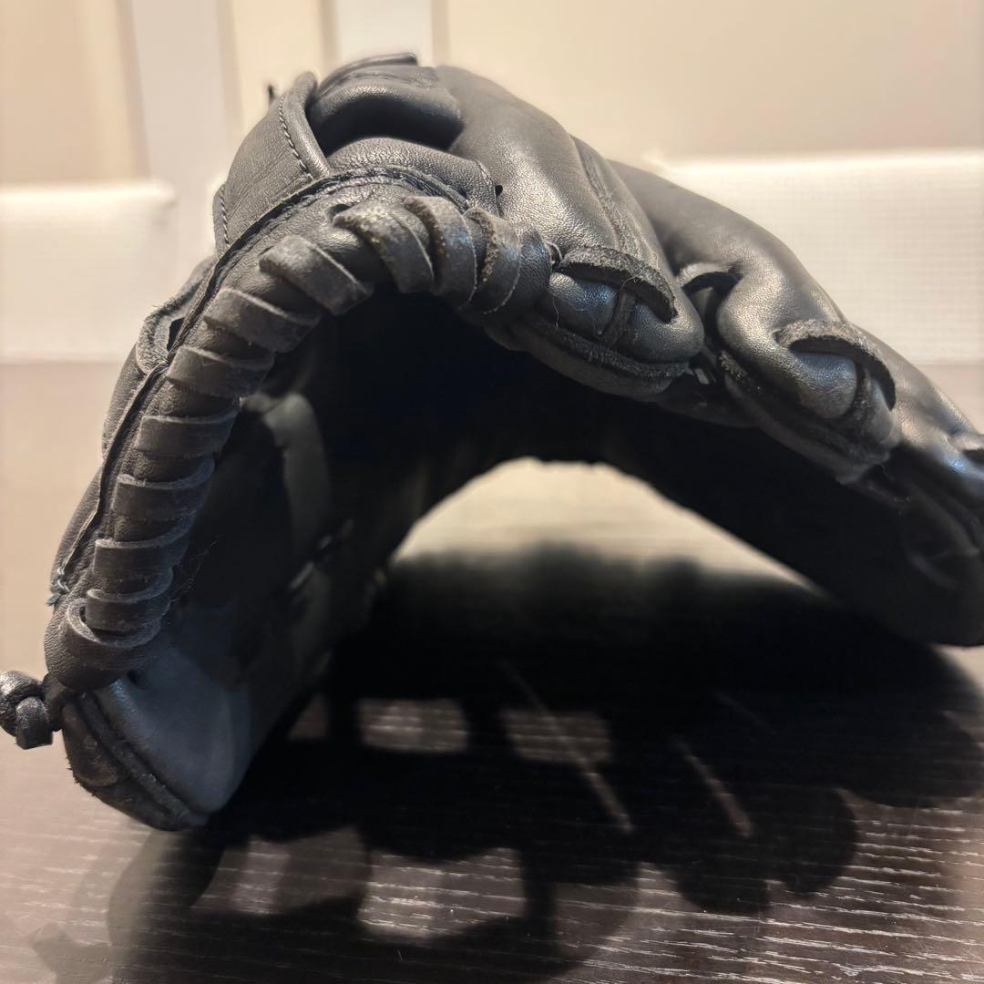 ミズノ ワールドウイン プロフェッショナル 内野手用 一般軟式 グローブ 黒