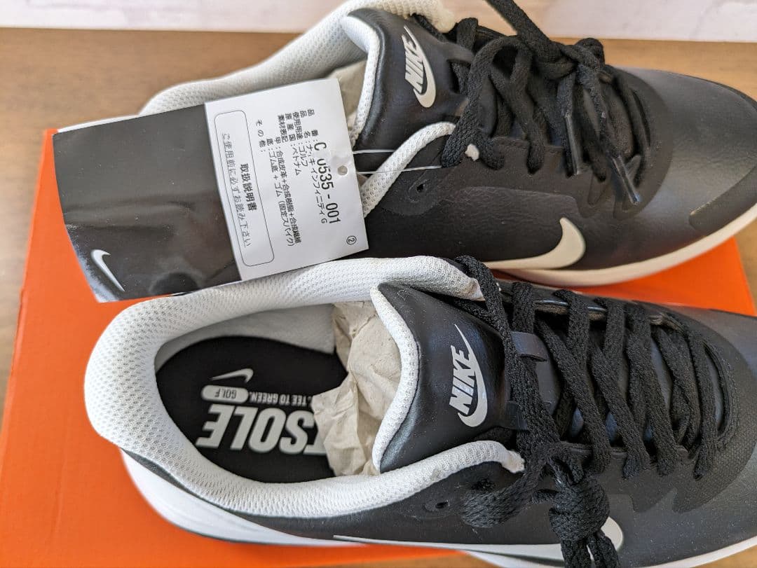 NIKE ナイキ ゴルフシューズ 黒 インフィニティG 26.5cm 未使用品