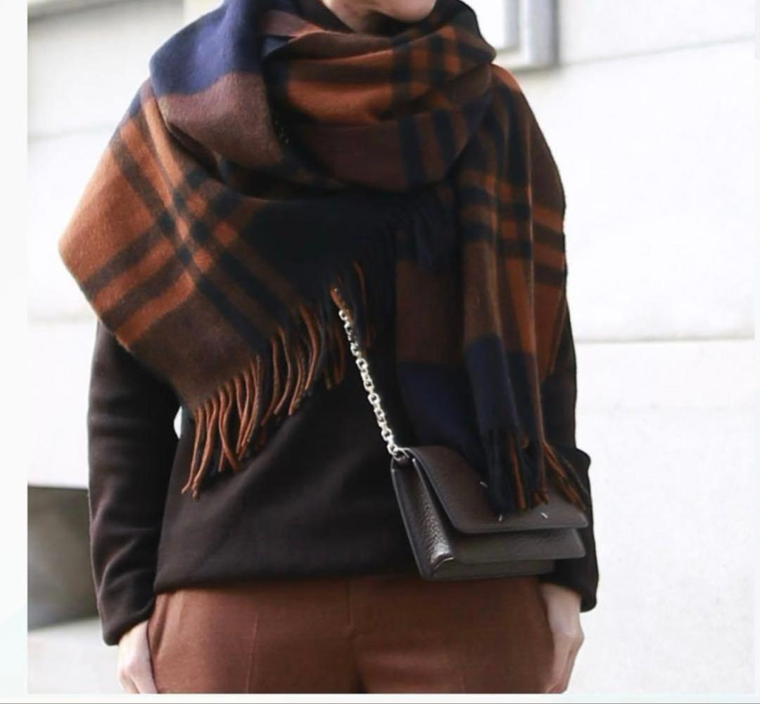 【国内正規品】ジョシュアエリス　大判　カシミアストール　CPG49783