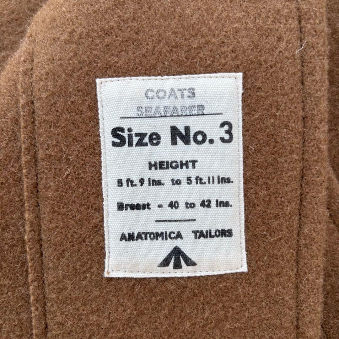 アナトミカ SEAFARER ショールカラー ダッフルコート ジャケット