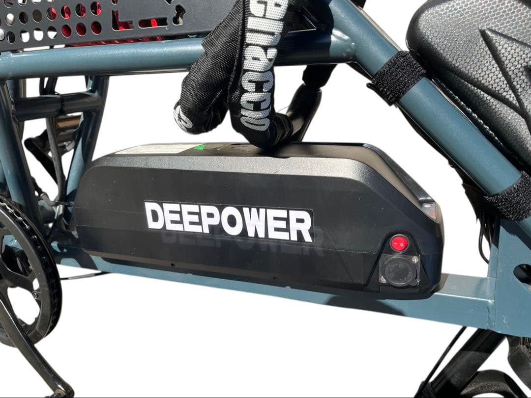 DEEPOWER 電動アシスト自転車 ダークグリーン