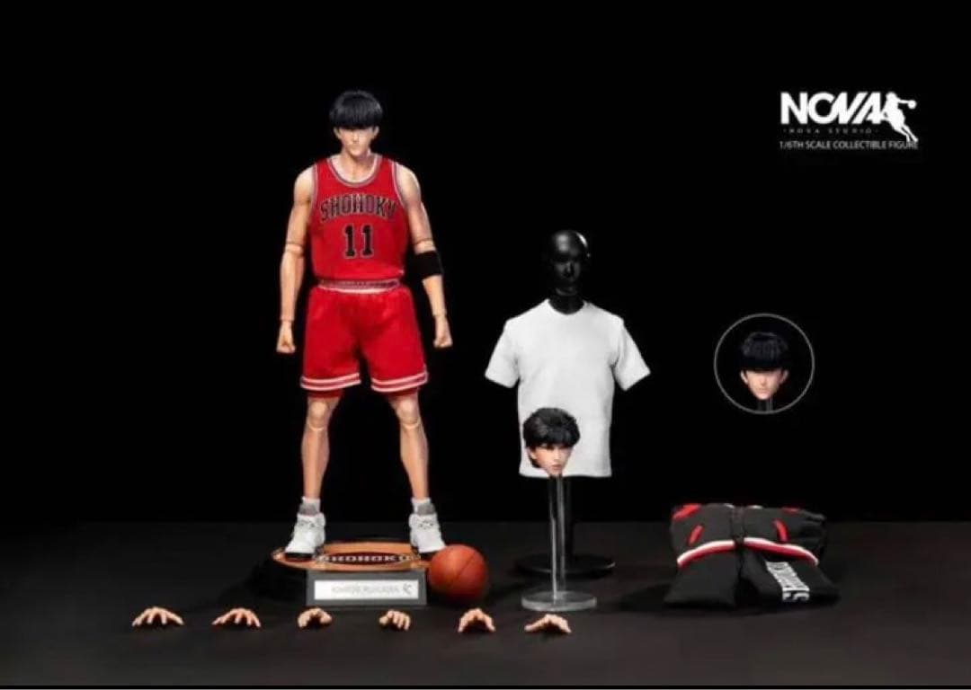 NOVA Studio スラムダンク 流川 楓 1/6 フィギュア 特典付き - メルカリ