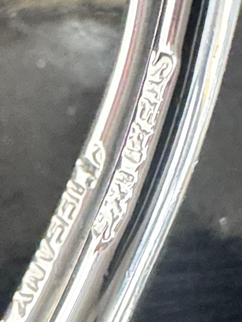 バングル TIFFANY&Co. ティファニー ダブルフック&アイ 14K刻印