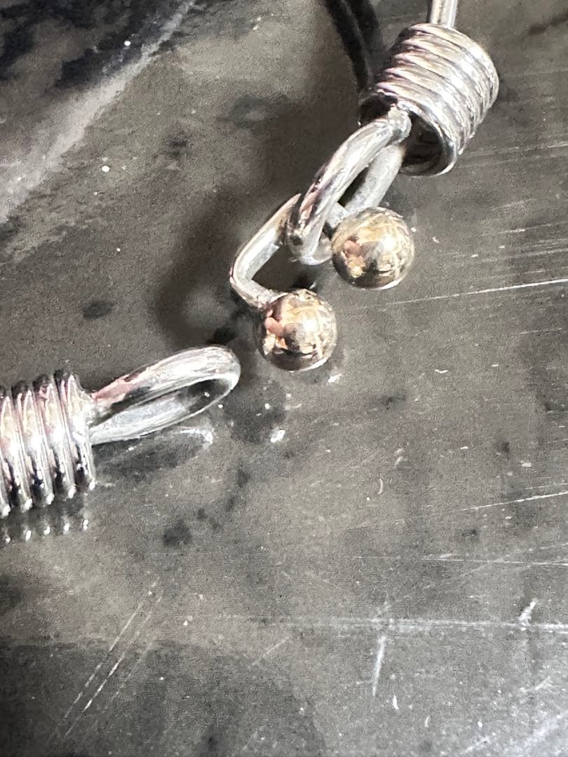 バングル TIFFANY&Co. ティファニー ダブルフック&アイ 14K刻印