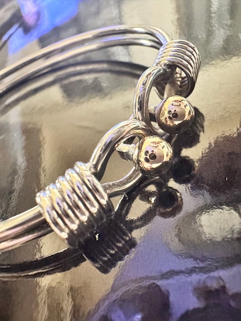 バングル TIFFANY&Co. ティファニー ダブルフック&アイ 14K刻印