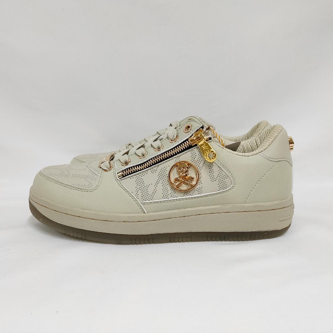 ○★新品未使用 マークアンドロナ 11コラムス ゴルフシューズ ベージュ25cm