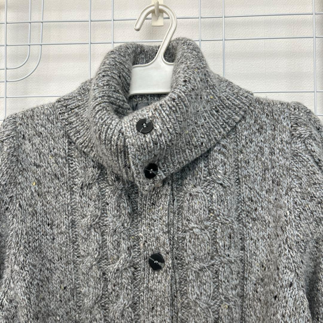 レリアン★カシミヤ30％入❗️ニットコート