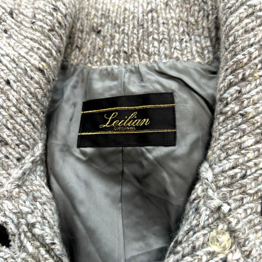 レリアン★カシミヤ30％入❗️ニットコート