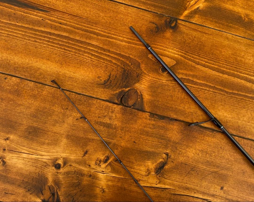 スピニングロッド S702ML バスロッド バス釣り トラウト ウッドグリップ