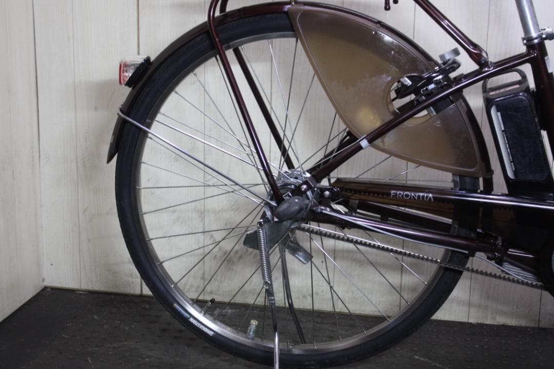 最上位！ブリヂストン フロンティアロイヤル F6R36 9.6AH 26型茶色