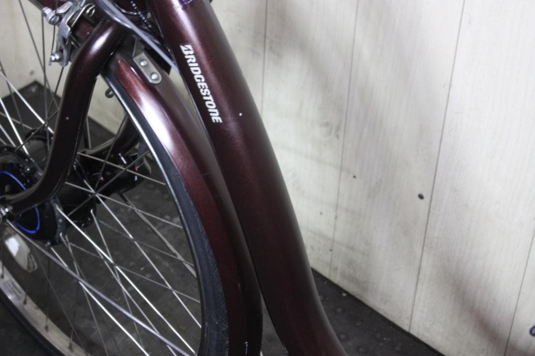 最上位！ブリヂストン フロンティアロイヤル F6R36 9.6AH 26型茶色