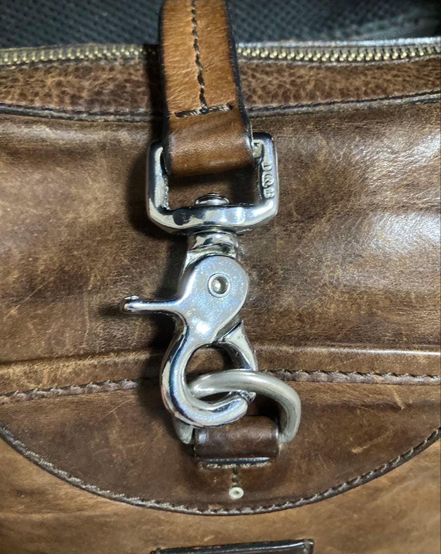 Daniel & Bob ブラウンショルダーバッグ