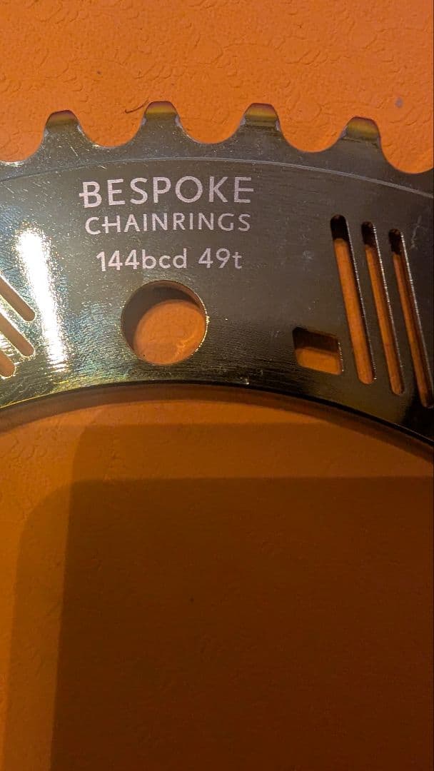 DELUXE CYCLES　chainring (oil slick)